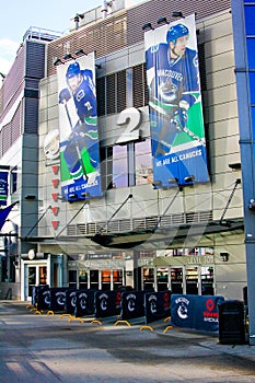 Rogers Arena, Downtown Vancouver, British Columbia.