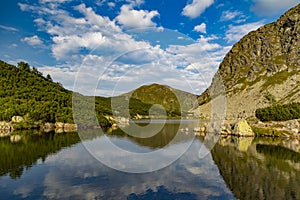 Rohace mountain lake. Slovakia