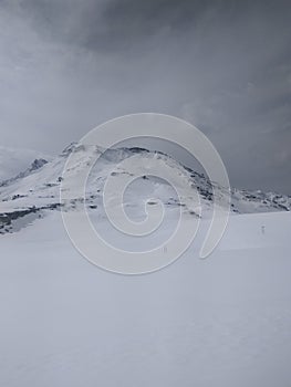 Rohtang Pass, a high mountain pass in the Himalayas