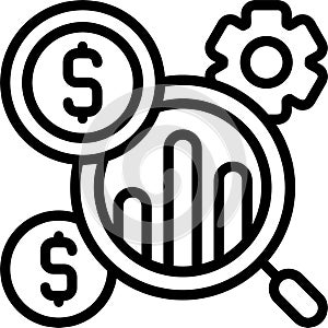 ROI Analysis Vector Icon
