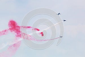ROKAF T-50 Golden Eagles in formation
