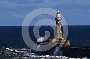 Roker lighthouse - Sunderland photo