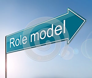 Role Model concept.