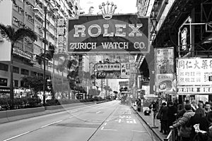 Rolex advertisment in Hong Kong