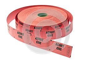 Roll of Admission Tickets