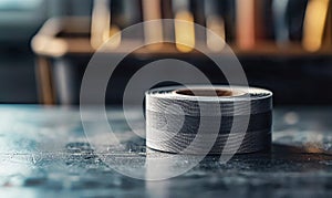 Gaffer Tape on Workbench photo