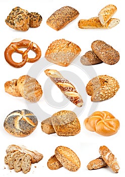 Roll Bread and Breads Poster