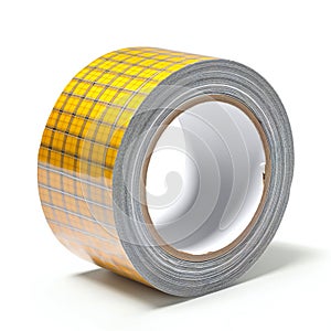 Roll of duct tape,  illustration isolated on white background