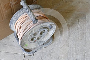 A roll of an electrical cable