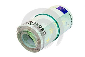 Roll of euro