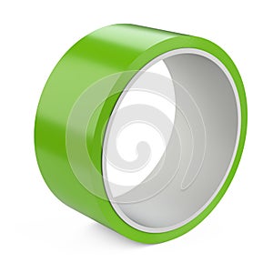 Roll of green insulating scotch duct tape