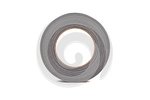 A roll of grey/silver Duct Tape