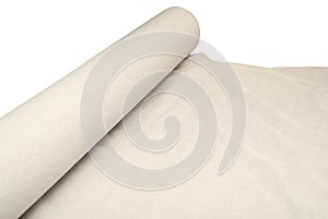 Roll of a linen fabric