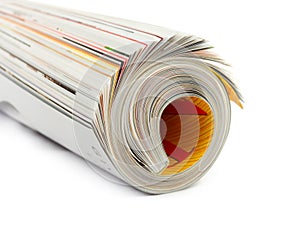 Roll of magazine