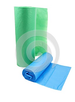 Roll packages for garbage