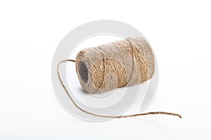 Roll of sisal rope photo