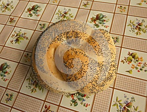 Roll Sprinkled With Poppy Seed