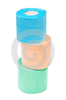 Roll of a toilet paper