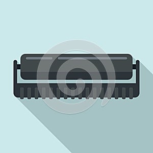 Roll toner icon, flat style