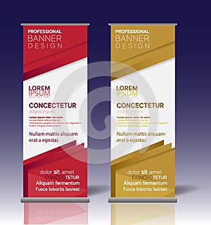 ROLL UP BANNERS BACKGROUND DESIGN TEMPLATE 2019