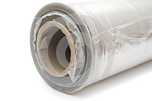 Roll of wrapping plastic stretch film