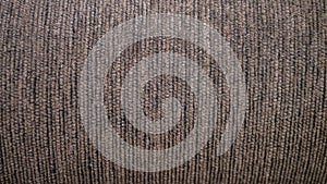 Rolled carpet close-up, carpet texture, reeled carpet.