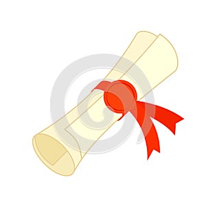 Rolled Diploma icon photo