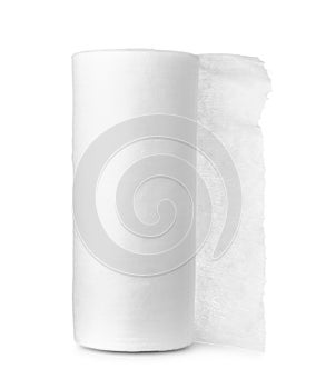 Rolled disposable nonwoven fabric towels