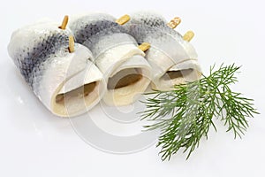 Rolled herring