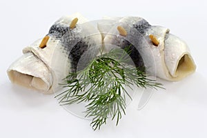 Rolled herring