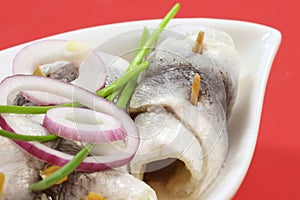 Rolled herring