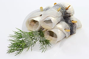 Rolled herring