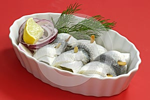 Rolled herring