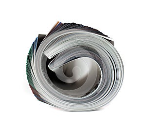 Rolled magazine