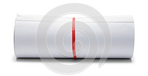 Rolled Newspaper Front