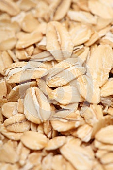 Rolled oats background