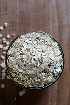Rolled oats for a delicious substantial breakfast