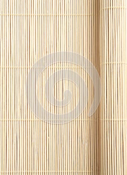 Rolled straw pad background