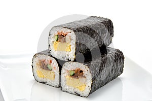 Rolled sushi