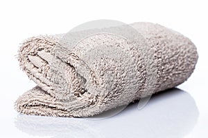 Rolled towel