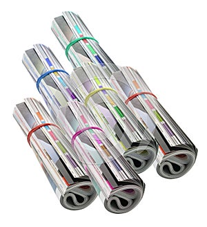 Rolled-up Magazines