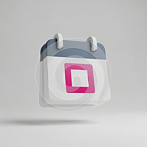 RolledNewspaper 3DRender PlasticIcon ChunkyGeometry SimplifiedNews