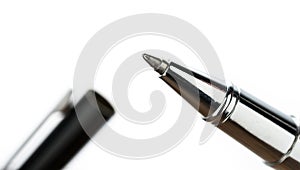 Roller ball Pen macro shot