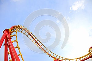Roller coaster photo