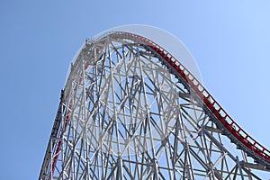 Roller coaster amusement park