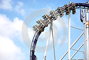 Roller coaster at the Oktoberfest
