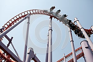 Roller coaster in thailand