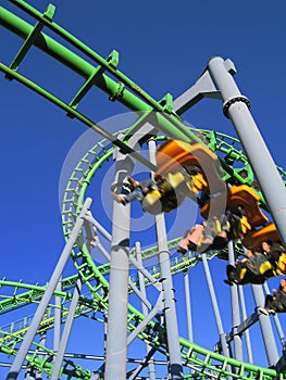 Roller coaster in tigre