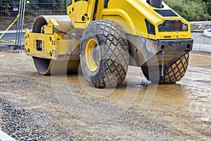 Roller compactor machine