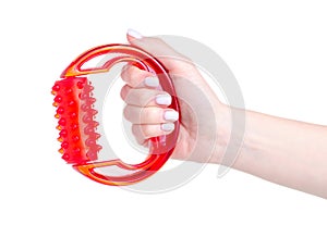 Roller Hand Massager in hand